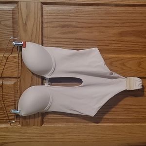 Nude backless bra size L/36